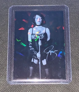Tarjeta coleccionable Emma Stone personalizada sexy holograma refractor - Imagen 1 de 4