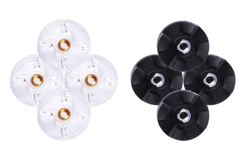 Base Gear Replacement for Magic-Bullet Blender 250W MB1001 with Blade Black