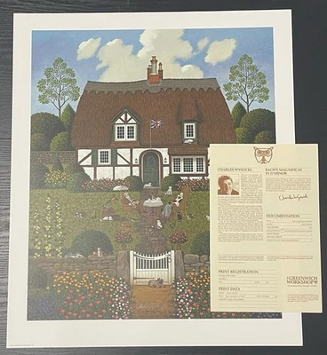 Impresión limitada firmada/numerada de Charles Wysocki Bach's Magnificat in Re Minor Foto 1 de 4