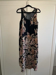 Karen Kane Paisley Cottagecore Kleid Medium - Bild 1 von 10