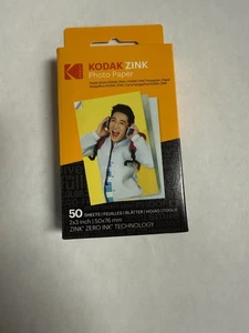 Zink KODAK Premium Photo Paper 2x3" 50 Sheets Printimatic Step Smile Compatible - Afbeelding 1 van 2