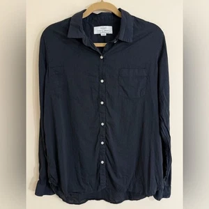 TROVATA California Birds of Paradis Collection Black Relaxed Fit Button Down L - Picture 1 of 10