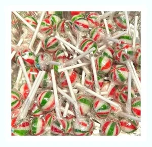 Starlight Peppermint Swirl Pops 4 LBs Hard Candy Lollipops - Imagen 1 de 2
