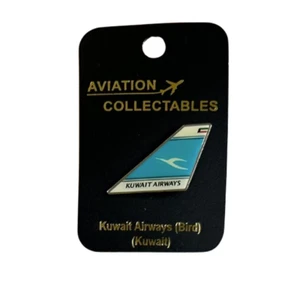 140051 KUWAIT AIRWAYS BIRD LOGO TAIL PIN TAIL FIN LAPEL PIN BADGE - AVIATION - Picture 1 of 2