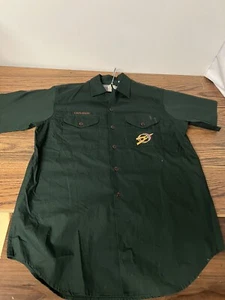 Camisa Uniforme BSA Explorer Scouts Verde Oficial Boy Scouts Talla 15 Cuello + Faja - Imagen 1 de 6
