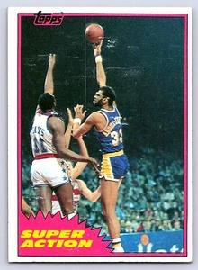 1981 Topps #W106 Kareem Abdul-Jabbar Excellent - Picture 1 of 2