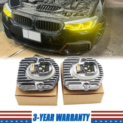 Yellow DRL Adaptive LED Module For BMW F90 M5 G30 530iX 540iX M550iX 2017-2020 - Image 1 of 4