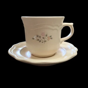 3 Vintage Pfaltzgraff Remembrance USA Coffee Tea Cup and Saucer - Picture 1 of 10