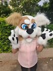 Fur Love Long Fursuit Husky Dog Head Furry Head&Gloves Suit Cosplay Outfit A323
