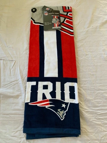New England Patriots NFL 30" x 60" Beach Towel McArthur Brand New Cover