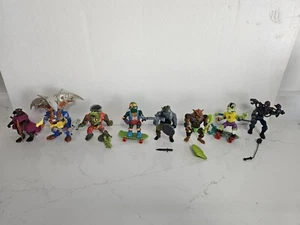 8 figuras de colección Playmates años 80/90 TMNT Teenage Mutant Ninja Turtles - Imagen 1 de 17