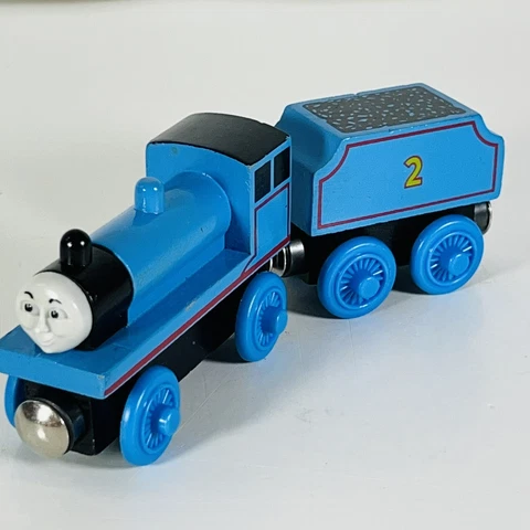 Edward Thomas the Train Tank Engine Tender Rare Vintage 1997 No Name Base Friend Cover