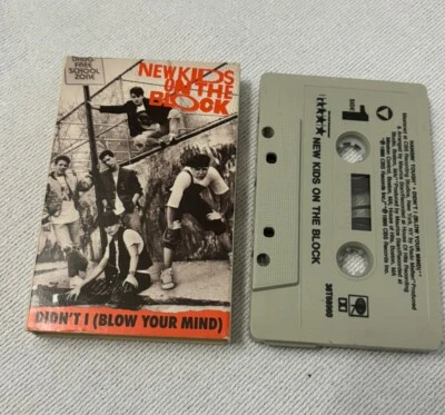 Hangin' Tough by New Kids on the Block (Cassette Tape ) Didn’t I Blow Your Mind - Image 1 of 3