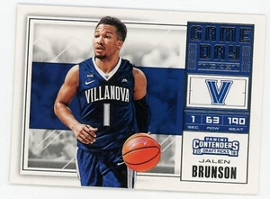 2018-19 Panini Contenders Draft Jalen Brunson Game Day Ticket Rookie RC #34 - Picture 1 of 1