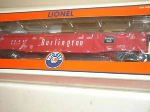 Lionel PS-5 Burlington Gondola w/ Covers 17471 NEW opening access hatch ends - Picture 1 of 3