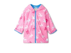Hatley Kids Mystical Unicorn Zip Up Rain Jacket (Toddler/Little Kid/Big Kid) - Picture 1 of 3