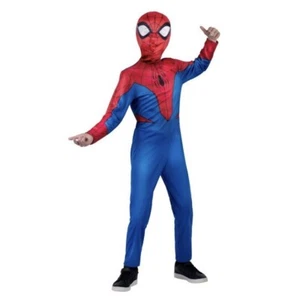 Marvel Spiderman Jumpsuit Spider-man Cosplay Costume Bodysuit For Kids Size M - Picture 1 of 3