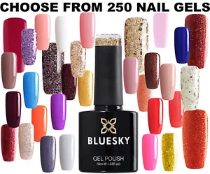 Bluesky Gel Nail Polish Choose Color from 250 Nail Gel Colors UV LED SOAK OFF - Picture 1 of 251