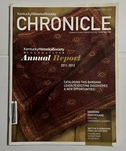 Kentucky Historical Society Chronicle 16 Ausgaben 2008-2012 Ex-Library Genealogy - Bild 1 von 1