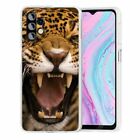 (Cheetah Roar)Shockproof Tpu Phone Case Cover(Clear)For Samsung Galaxy A32 5G