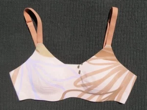 Sujetador KNIX by KNIXWEAR estampado acolchado sin costuras cuello en V correa delgada 1 se adapta a EE. UU. 32 34 A/B - Imagen 1 de 4