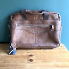 BULLCAPTAIN Briefcase Men Leather 14-inch Laptop Man Bag Handbag Briefcase Man