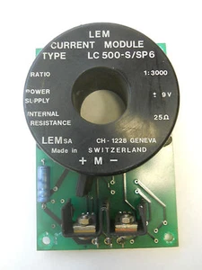 LEM CURRENT MODULE LC 500-S SP6 1:3000 - Picture 1 of 3