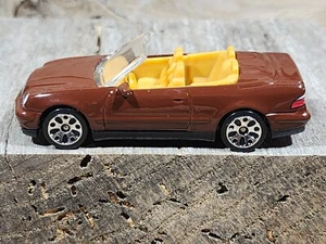 Matchbox 1999 Brown Mercedes Benz CLK Convertible First Edition Diecast Car - Picture 1 of 6