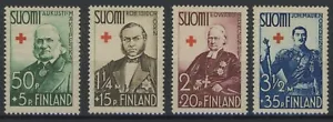 Finland 1938 : Red Cross - Good Set Very Fine MNH Stamps - Catalog Value : 16€ - Picture 1 of 1