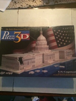NUEVO Puzzle 3D Capitolio de Estados Unidos en plástico Foto 1 de 2