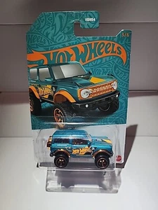 2024 Hot Wheels 56th Anniversary  '21 Ford Bronco # 3/6 Green Turquoise 🆕 - Picture 1 of 6