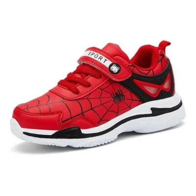 ARAVON Disney Kinder Jungen Schuhe Spider Man Marvel Sneaker Atmungsaktiv Turnschuhe