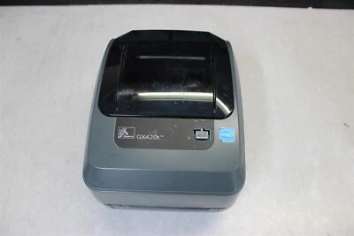 Zebra GX420t Thermal Label Printer GX42-102410-000 - Image 1 of 4