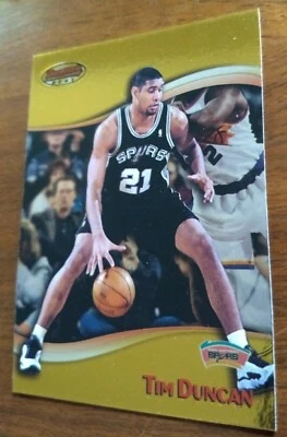 TIM DUNCAN, 1998-99 BOWMAN'S BEST #50, SPURS Foto 1 de 4