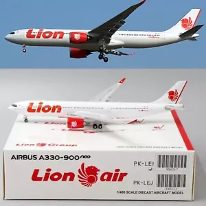 ** SALE ** LION AIR A330-900neo REG: PK-LEI JC WINGS 1:400 Diecast Models XX4217 - Picture 1 of 10