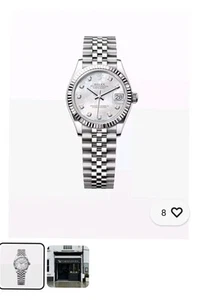 Ladies Steel & White Gold Rolex Datejust 31 278274 White ‘MOP’ Diamond Dial - Picture 1 of 1