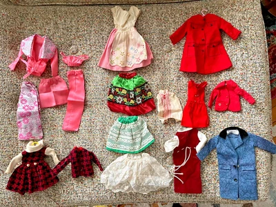 HUGE LOT Barbie Skipper Francie Tammy Ken Allan Cher 60s & 70s + Case - Image 1 of 4