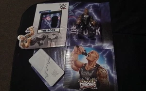 Exklusive Rock Figur Mattel Knuckle Cruncher das aus Mikrofon Spielset WWE - Bild 1 von 11