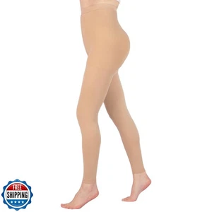 Orgood Kompressionsstrumpfhose für Damen, 20-30 mmHg ohne Fuß abgestufte Unterstützung - Bild 1 von 5