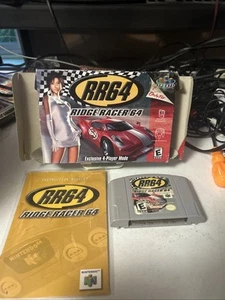 Ridge Racer 64 N64 Complete In Box - Picture 1 of 7