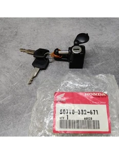 Serratura Antifurto Di Casco per Molte Honda 50710-382-671 - Foto 1 di 1