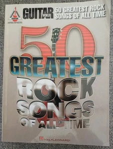 guitar partitions "50 greatest rock songs of all time" - Picture 1 of 4
