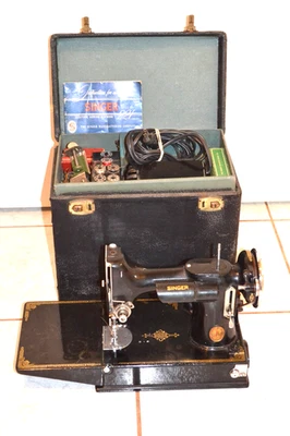 RARO OCT 3,1933 CANTOR PESO PENA ESCOLA SINO MÁQUINA DE COSTURA ESTOJO # AD547035 - Imagem 1 de 4