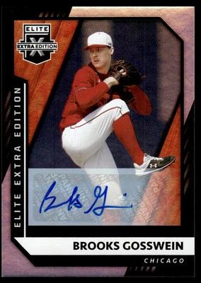 2021 Elite Extra Edition Brooks Gosswein Auto #124 - Image 1 of 2