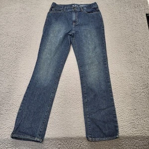Childrens Place Jeans Boys Size 16 Straight Blue Denim Skater School Play Cowboy - Picture 1 of 12