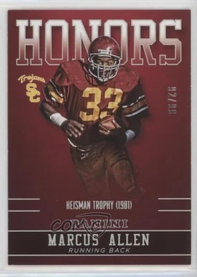2015 Panini USC Trojans Honors Silver /99 Marcus Allen #MA-USC HOF - Image 1 of 2