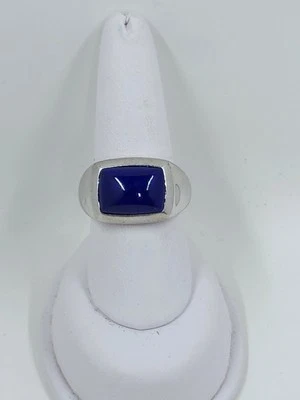 Samuel Aaron Lapis Lazuli Sterling Silver Men's Ring - Image 1 of 4