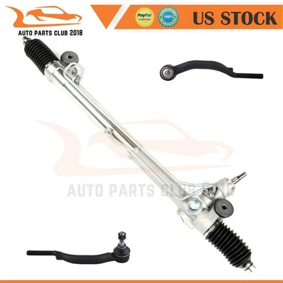 Nuevo bastidor y piñón de dirección asistida 3 piezas + barras de amarre externas para Buick Gmc Isuzu Foto 1 de 4