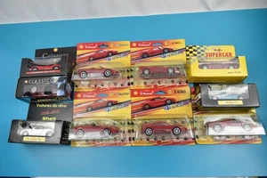 10x Shell Die-Cast Cars Ferrari, Lotus, Porsche, Jaguar - Picture 1 of 11