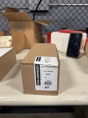 NEW Wilkerson 6B249 Pneumatic Air Filter Element 5 Micron Particulate N17-95-505 - Image 1 of 3